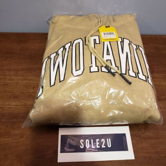 ChinaTown Market Reverse Arc Hoodie Tie Dye Tan Men's XL SS21 NWT - Picture 2 of 4